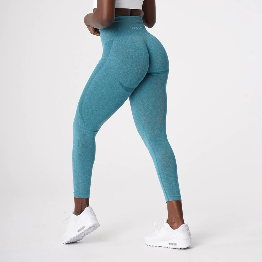 NVGTN Contour Leggings - Teal